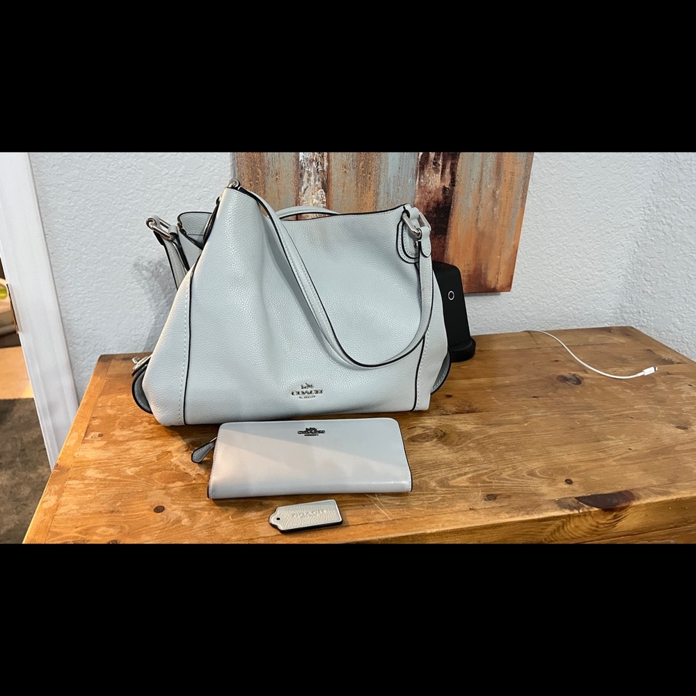 Coach bag and wallet